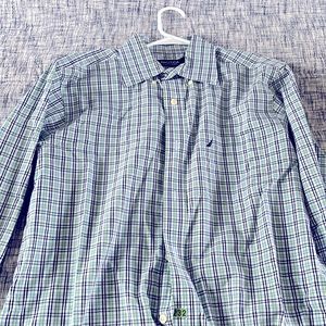 Nautical button down shirt